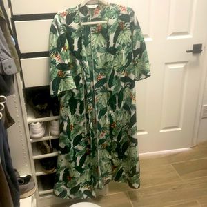 Rachel Zoe Palm Leaf Duster